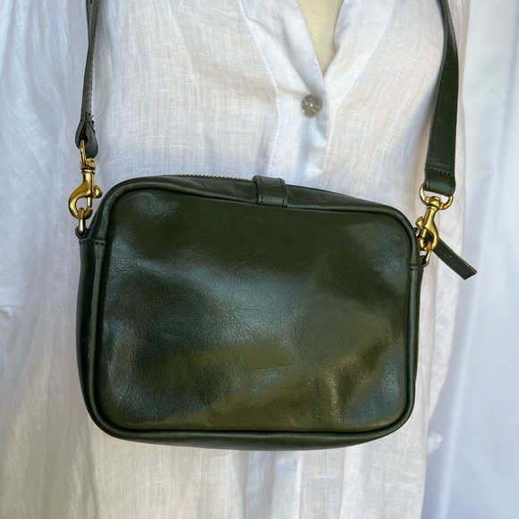 Clare V Gigi in Rustic Loden (Green) - Picture 2 of 9